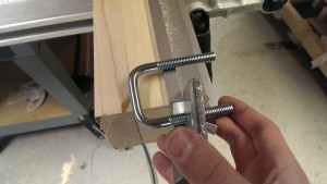 Cut in half, it makes a fair-to-middlin' fence clamp