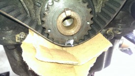 Mark on timing gear