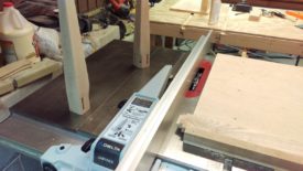Tenoning with a dado blade and crosscut sled
