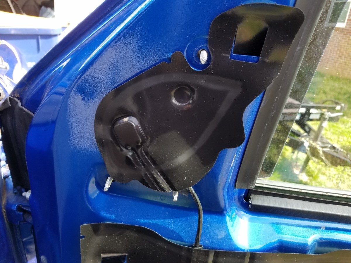 Starting point. Door panels already removed from previous article.
