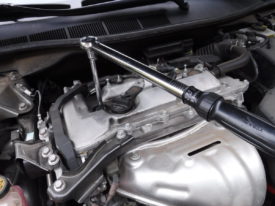 Definitely use a torque wrench for spark plugs
