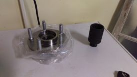 New wheel hub and 36mm nut