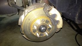 Caliper is in the way
