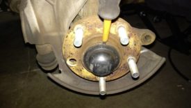 Prying cap off