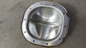 Cover after cleaning with brake cleaner