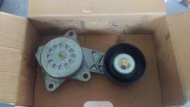 The new belt tensioner