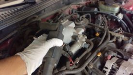 Remove this hose that connects the IACV to the intake