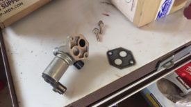 Removed and on the bench