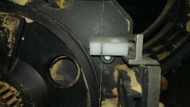 Test fitting the block before drilling