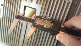 Measuring the outer size of the insert location