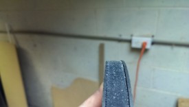 Horrible picture, but I promise the center is higher than the outsides