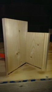 Front and side fitting together