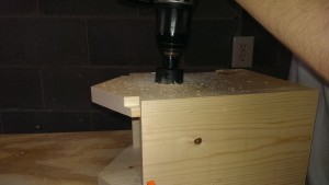 I gave that house a hole; houses love holes