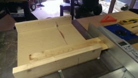 Be sure to use a crosscut sled