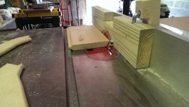 Cutting the roof angle on the front / back