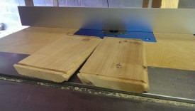 Dadoes in the front and back
