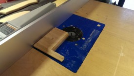 FInishing a side on the router
