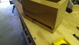 Test fitting the bottom