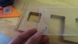 Pilot holes prevent cracking