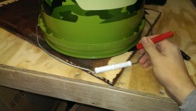 Getting outline of bucket