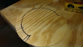 This is loosely a semicircle