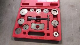 This caliper retraction tool can be rented for free at Autozone