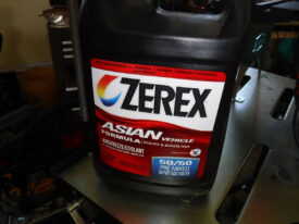 Zerex aftermarket coolant worked fine