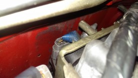 The two grey plugs pictured need to be unplugged