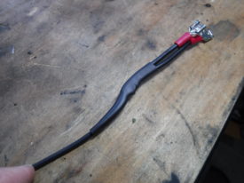 Applied some heat shrink to tidy things up