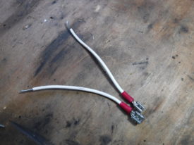 The other two wires get the same treatment
