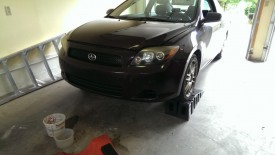 Coolant Flush on a Scion Tc