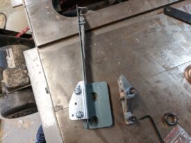 Showing old bracket vs new splitter