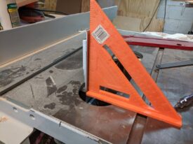 Ensuring the splitter is at the correct angle