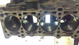 View from the top of the engine