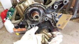 Front unbolted