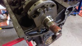 Front holder removed
