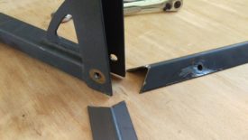 Pie cuts to fit into the rack