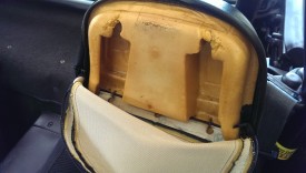 Plastic cover off