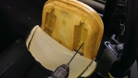 Drilling right speaker
