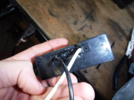 Epoxy from the back