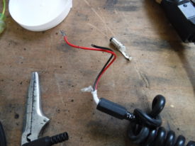 Ready to wire the 12V car power