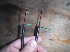 Wire stripped