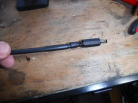 Also used some heat shrink between connector housing and wire jacket