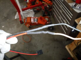 Connections get heat shrink separately