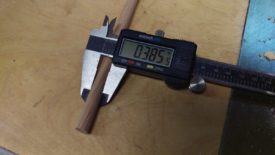 This should read 0.375", but is significantly larger