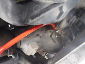 Fill plug with transfer pump tube