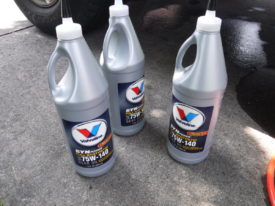 Rear diff fluid (75W140)