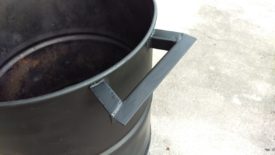 First Welding Project: Shop Trash Can from Steel Barrel