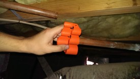 Deburring the pipe