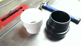 Adapters to go from corrugated to 3" PVC